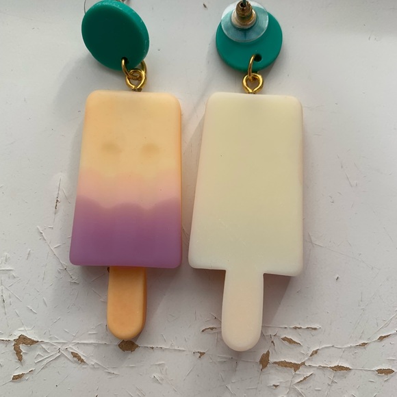 Holst and Lee ice cream popsicle earrings - Picture 4 of 4